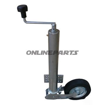 Support Wheel Solid Rubberflansch Angeschweißt