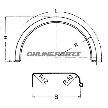 Rear Fender Pvc