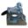 Clamp For 60Mm Rohrmit Klappknebel Galvanised