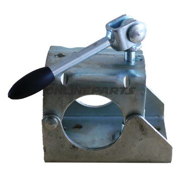 Clamp For 60Mm Rohrmit Klappknebel Galvanised