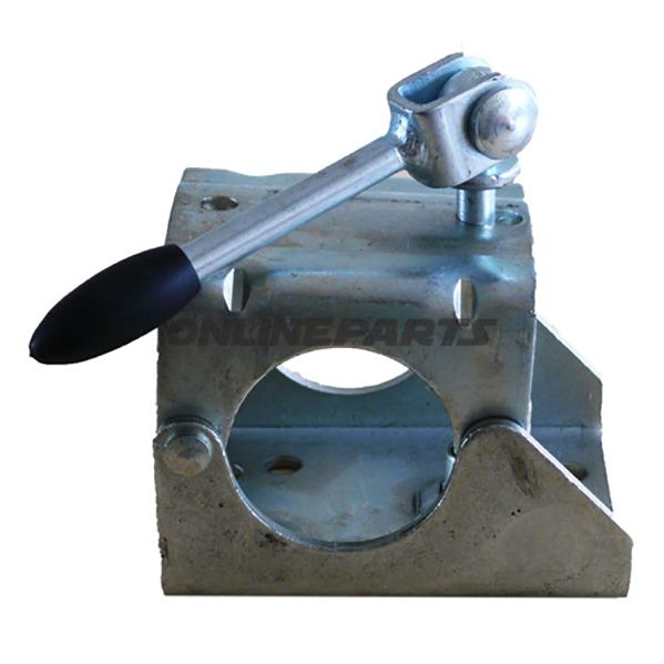 Clamp For 60Mm Rohrmit Klappknebel Galvanised
