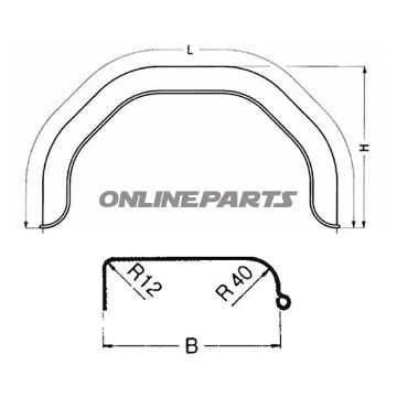 Rear Fender Pvc