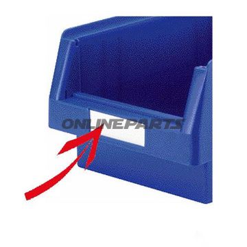Label For Lagerkastenpack=50Stck 55.5X10mm