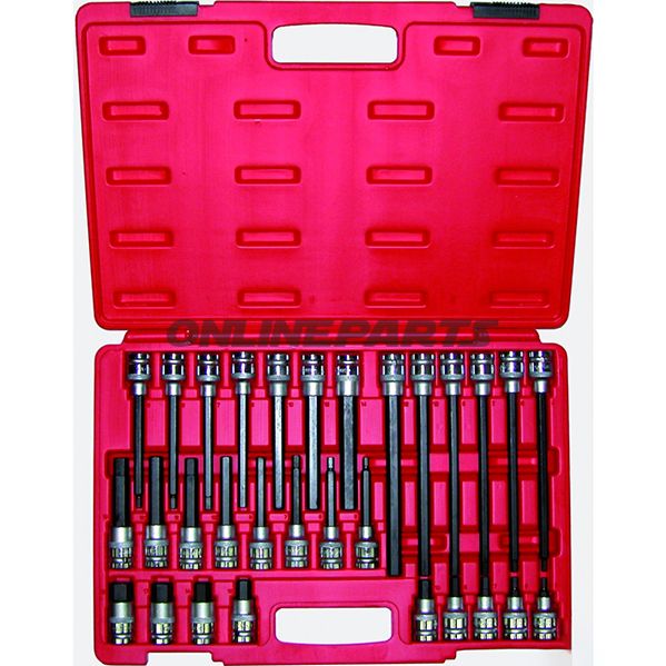 Allen / Hex Key Socket Set30 Piece ½ Inch Drive Jmp