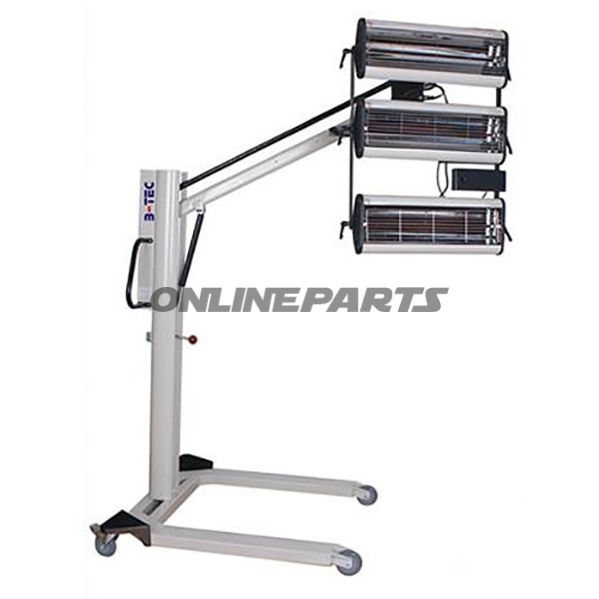 Paint Dryer 230V 3200Winfrarot 3Felder Ir-B03