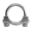 Silencer Clamp M10x72mm