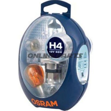 Osram H4 Spare Bulb Kit 12V