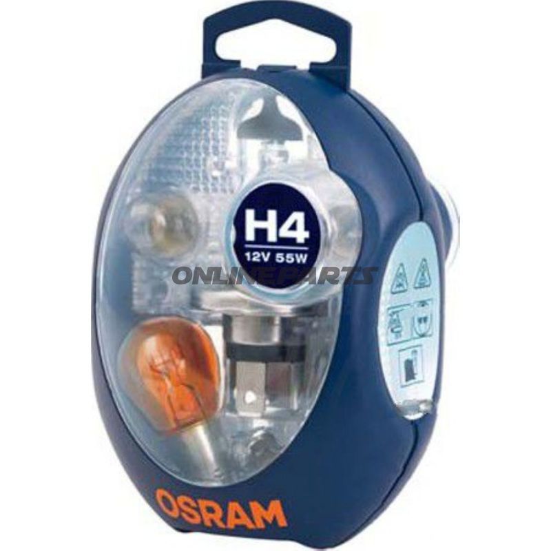 Osram H4 Spare Bulb Kit 12V
