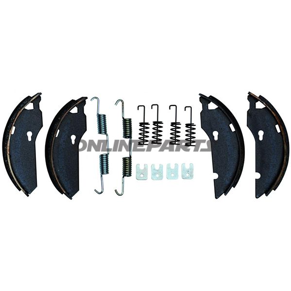 Brake Shoes Rear Set Alko 160X35mmf Radbrake Shoes 1635/1636/1637
