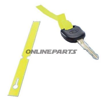 Key Hanger Gelb Pvc1000 Stk