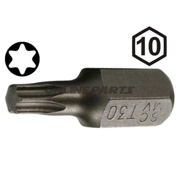 Bit Torx T25 10 Mm 6 Kantlength 30Mm
