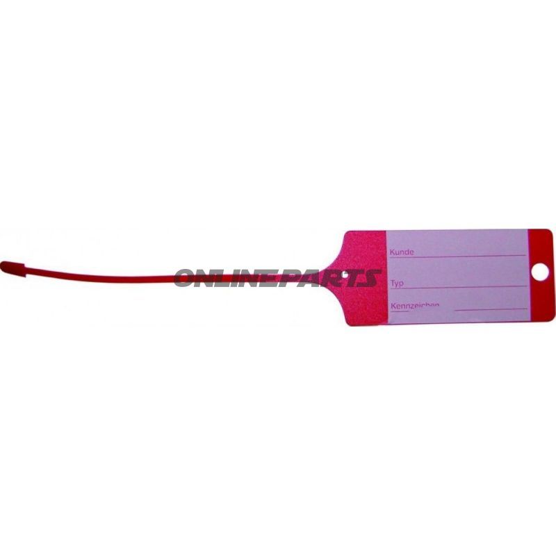 Key Tag Redcontents 100 Pieces