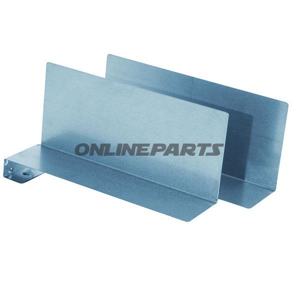 Steel Shelf Divider400 X 160 Mm    Rauscher