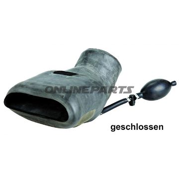 Exhaust Nozzle Pneum Nw 75Typ 3780 150 X 75 Mm Pkw