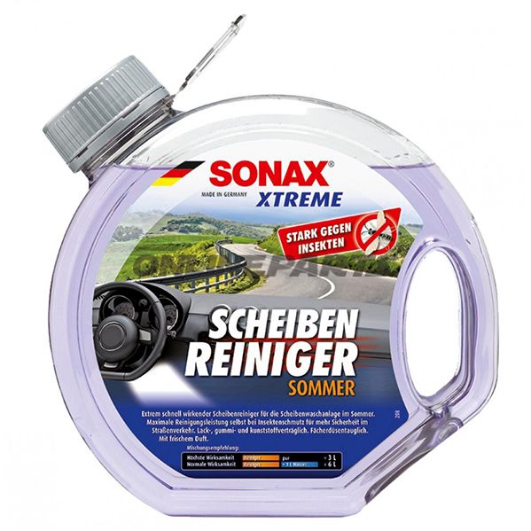 Scheibenreiniger Xtreme 3 Litersommer Sonax Ready-Mix