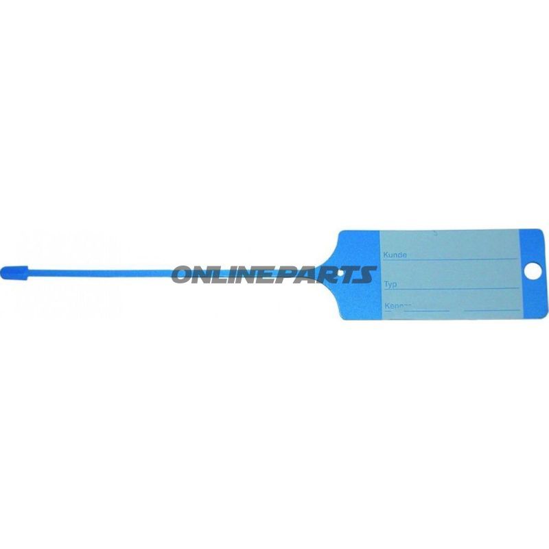 Key Tag Bluecontents 100 Pieces