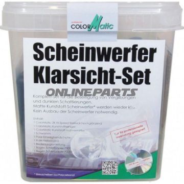 Headlight Klarsicht-Kitcolormatic