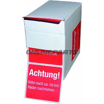Jm Label Raeder Nachzie200 Stk Spenderbox