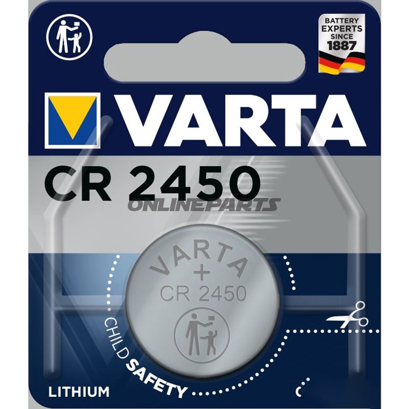 Battery Alkaline Cr2450single 1 Blister Pack