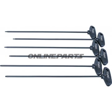 Screw Driver Kit Torxsix-Part T10-T30 Long T-Griff