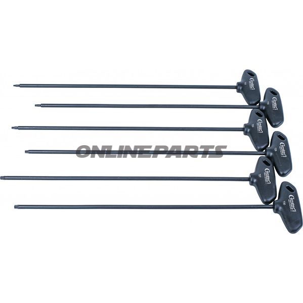 Screw Driver Kit Torxsix-Part T10-T30 Long T-Griff
