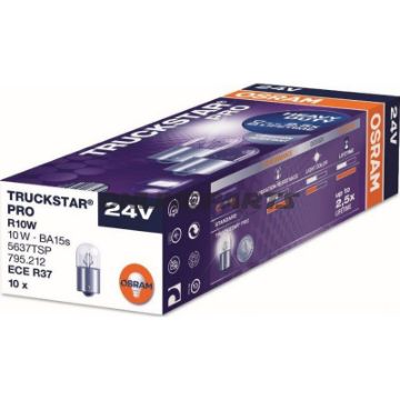 Bulb 24V10w Ba15s Osrtruckstar Pro