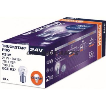 Bulb 24V21w Ba15s Osrtruckstar Pro