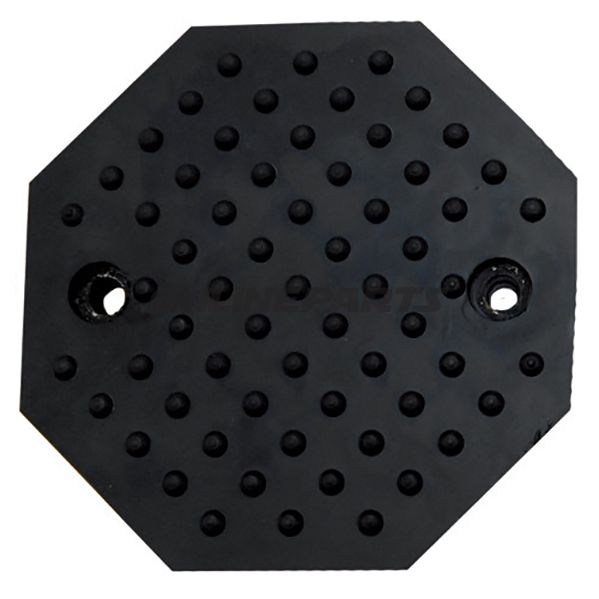 Rubber Pad Twin Busch125 Mm