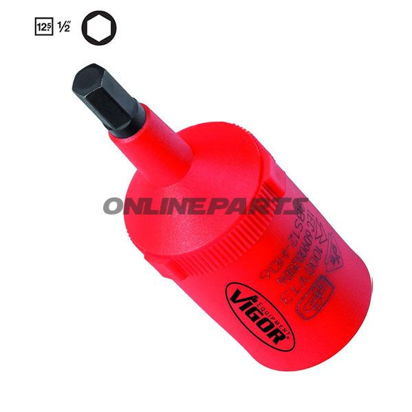 Innensechskant-Stecknuss 1/2 Zoll 8 Mmlength 78Mm