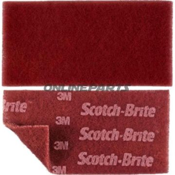 Scotch Brite Abrasive Hand Paddurable Flex 115X230x5 Red 3M