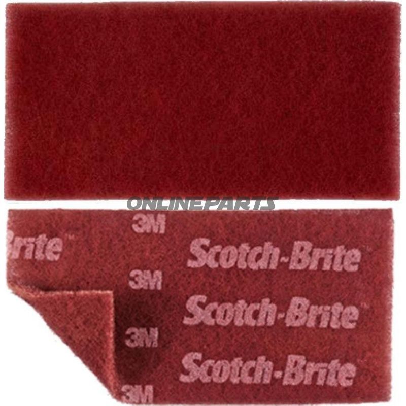 Scotch Brite Abrasive Hand Paddurable Flex 115X230x5 Red 3M