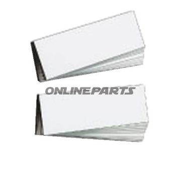 Magnetic Labels 25X80mm50 Pieces