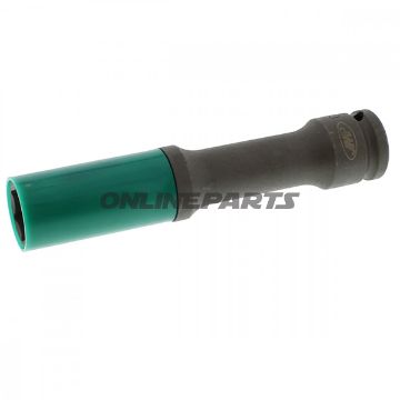 Kraft-Stecknuss 6 Kant 1/2 Zoll 19 Mm Jmpummantelt Length 150 Mm