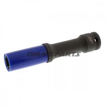 Kraft-Stecknuss 6 Kant 1/2 Zoll 17 Mm Jmpummantelt Length 150 Mm