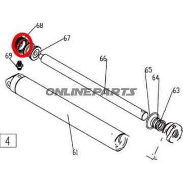 Hydraulic Cylinder Piston Sealfor Jmp500 Lift