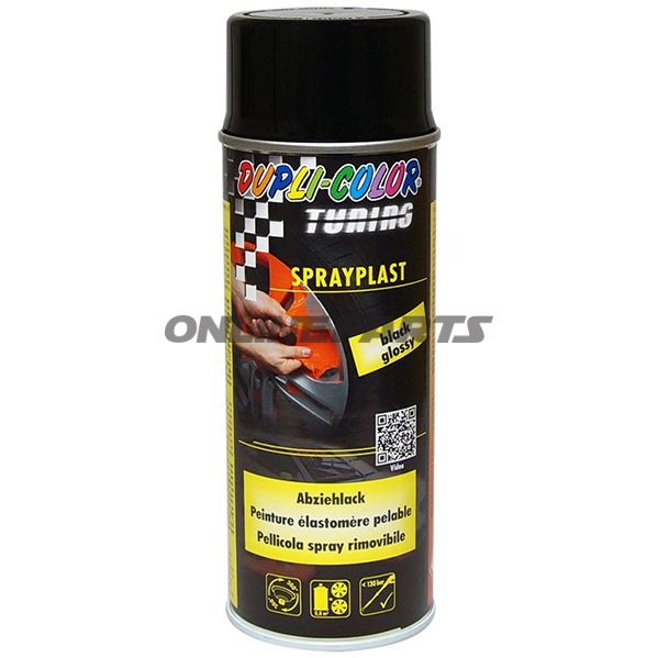 Peel Off Paint 400Ml Dupblack Sgl Sprayplast