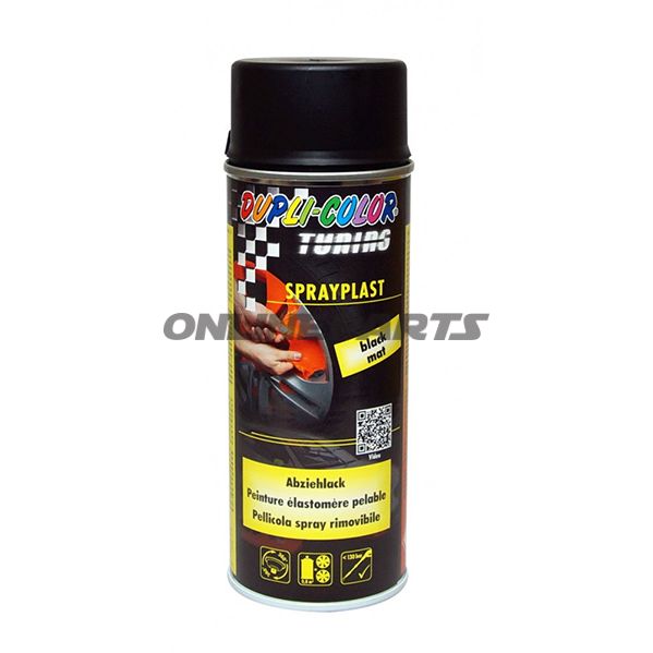 Dupli-Color Spray Plastic 400Mlmatt Black