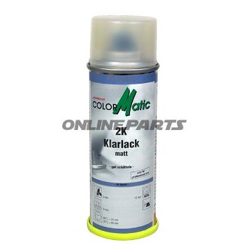 Colormatic Hi-Speed Clear Laquer2 Pack - Matt