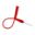Tester Probe With 0.7Mm Needle Tip Red