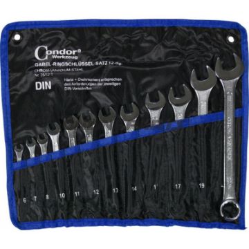 Combination Spanner Set 12 Piece6-22Mm