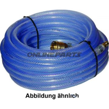 Pvc Compressed Air Hose Gewebe Lw9 20Mit Messing Kupplung + Nippel
