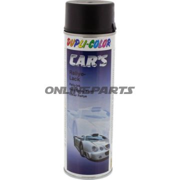 Paint Spray Cars Rallye 500Mlblack Matt Dup