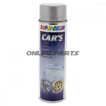 Dupli-Color Wheel Rim Spray Paint500ml Silver Semi Gloss