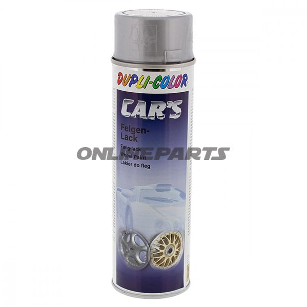 Dupli-Color Wheel Rim Spray Paint500ml Silver Semi Gloss