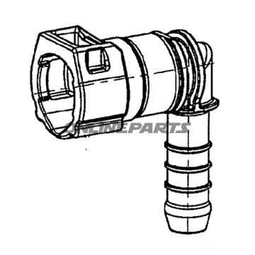 Sae Plug Angle 7.89-8Pck 3 Pcs