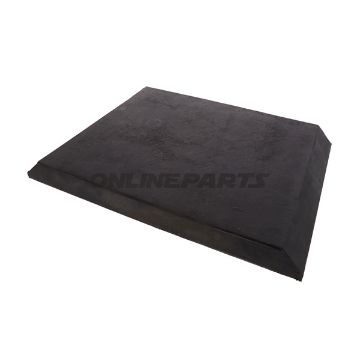 Rubber Plate 400X300x40mmschraege Kanten Autop Sli