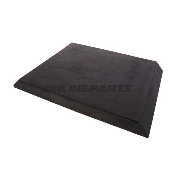 Rubber Plate 400X300x40mmschraege Kanten Autop Sli