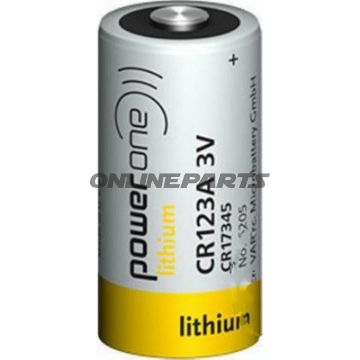 Battery Alkaline Cr123a Vasingle 1 Blister Pack