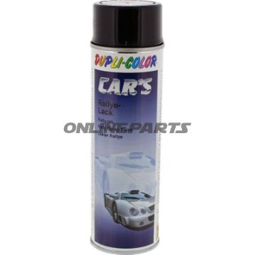 Dupli-Color Rally Spray Paint 500Mlgloss Black