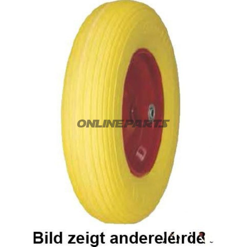 Wheel Complete 4.00-8 Steelpannensicher Schubkarre